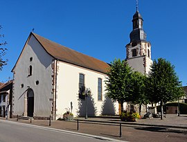 The church in Ergersheim
