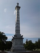 South view of 1850 monument