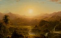 The Andes of Ecuador, 1855, Reynolda House Museum of American Art