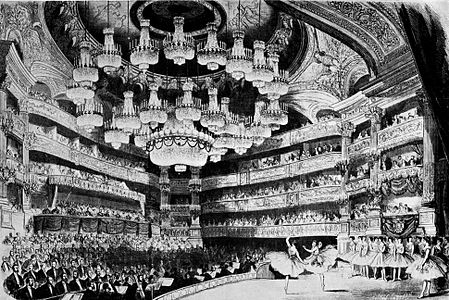 The ballet Giselle during a state visit of Tsar Alexander II (4 June 1867)