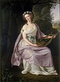 Queen Marie Antoinette, portrayed as the muse Erato. From 1789. Currently held by the Fondazione Coronini Cronberg, Gorizia, Italy.
