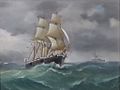 Painting of HMS Superb