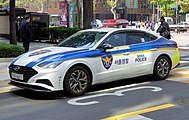 Hyundai Sonata police car