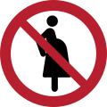 P042: Für schwangere Frauen verboten