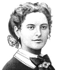portrait of a young woman in black and white