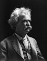 Image 3 Mark Twain Photo credit: Unknown A portrait of American writer Samuel Clemens, best known by his pen name Mark Twain, in his later years. Twain is most noted for his novels Adventures of Huckleberry Finn, which has since been called the Great American Novel, and The Adventures of Tom Sawyer. Twain enjoyed immense public popularity, and his keen wit and incisive satire earned him praise from both critics and peers. Fellow author William Faulkner called Twain "the father of American literature". More selected portraits