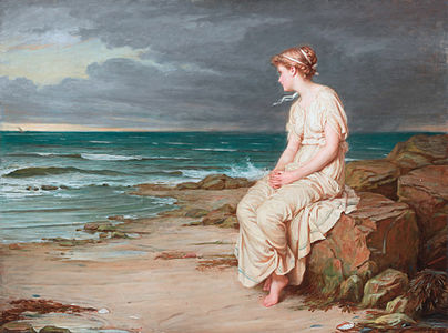 Miranda (1875) by John William Waterhouse
