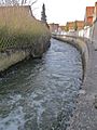 Kanalisierte Modau in Ober-Ramstadt
