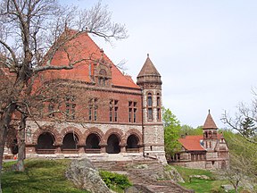 Oakes Ames Memorial Hall und Ames Free Library, 2007