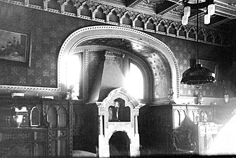Interior of the Aurel Mincu House, Bucharest, by Arghir Culina, 1910[74]