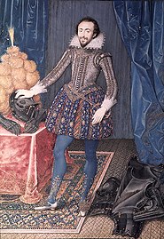 Portrait of Richard Sackville (1616), using three expensive blues, including ultramarine for his stockings