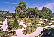 The rose garden of the Bagatelle is the site each June of an international competition for new varieties of roses.