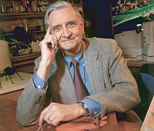A color photo of Edward O. Wilson in 2003