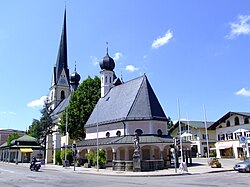Parish church at the market square