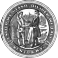 Pre-1962 state seal from the late 1900s.