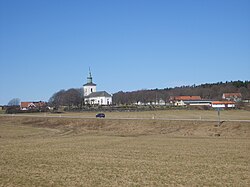Skrea Village and Skrea Church