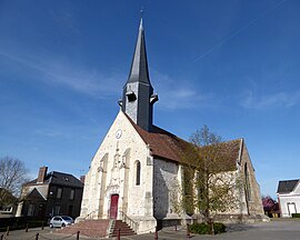 The church in Saint-Rémy-sur-Avre