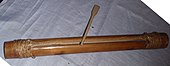 Dhutang, percussion tube zither from Assam, India