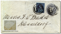 Image 8A postal stationery envelope used from London to Düsseldorf in 1900, with additional postage stamp perfinned "C & S" identifying the user as "Churchill & Sim" per the seal on the reverse shown on inset. A perfin, the contraction of 'PERForated INitials', is a pattern of tiny holes punched through a postage stamp. Organizations used perforating machines to make perforations forming letters or designs in postage stamps with the purpose of preventing pilferage. It is often difficult to identify the originating uses of individual perfins because there are often no identifying features but when a perfin is affixed to a cover that has some user identifying feature, like a company name, address, or even a postmark or cancellation of a known town where the company had offices, this enhances the perfin.