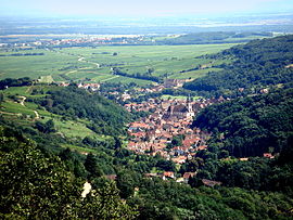 A general view of Andlau