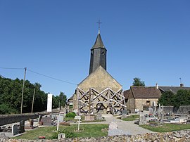 The church in Armentières-sur-Avre