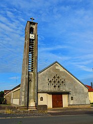 The church in Bezange-la-Petite