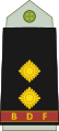 First lieutenant (Botswana Ground Force)[8]