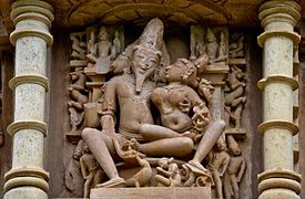 Brahma and his consort, Khajuraho