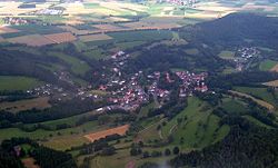 Aerial photo of Buchenau