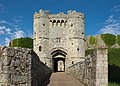 September: Carisbrooke Castle, Isle of Wight, England