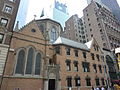 St. Mary the Virgin Rückseiten-Eingang von der 47th Street aus