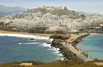 Naxos (city), on Naxos island, Cyclades