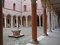 Internal courtyards of Palazzo dei Principi