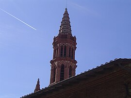 The bell tower in Corronsac