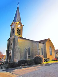 The church in Vigny
