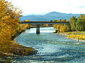 Image 51Clark Fork River, Missoula, in autumn (from Montana)