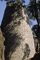 The Conical Tower Wood carving at the entrance of the Great Zimbabwe