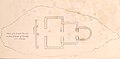 Plan of a ruined Nubian church