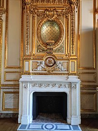 Fireplace in the Salon of the Admirals
