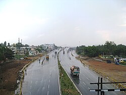 Chandapura-flyover on Hosur road, NH 44