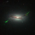 The Voorwerpje around SDSS 2201+11