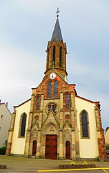 The church in Hundling