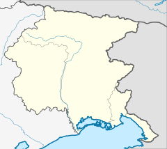 Trieste Centrale is located in Friuli-Venezia Giulia