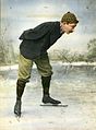 Erster Weltmeister im Eisschnelllauf war 1893 Jaap Eden
