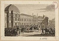 Journées des 31 Mai, 1er et 2 Juin 1793, an engraving of the Convention surrounded by National Guards.