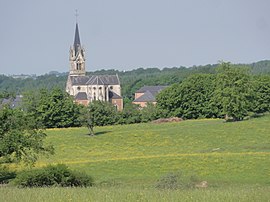 The church in Le Fréty