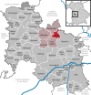 Lage der Gemeinde Otting im Landkreis Donau-Ries