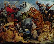 Peter Paul Rubens, Tiger and Lion Hunt, 1618