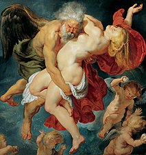 The Rape of Orithyia by Boreas, oil on canvas, by Peter Paul Rubens.