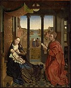 Saint Luke Drawing the Virgin, 1435–40 (started by Outriggr, completed with Victoria)